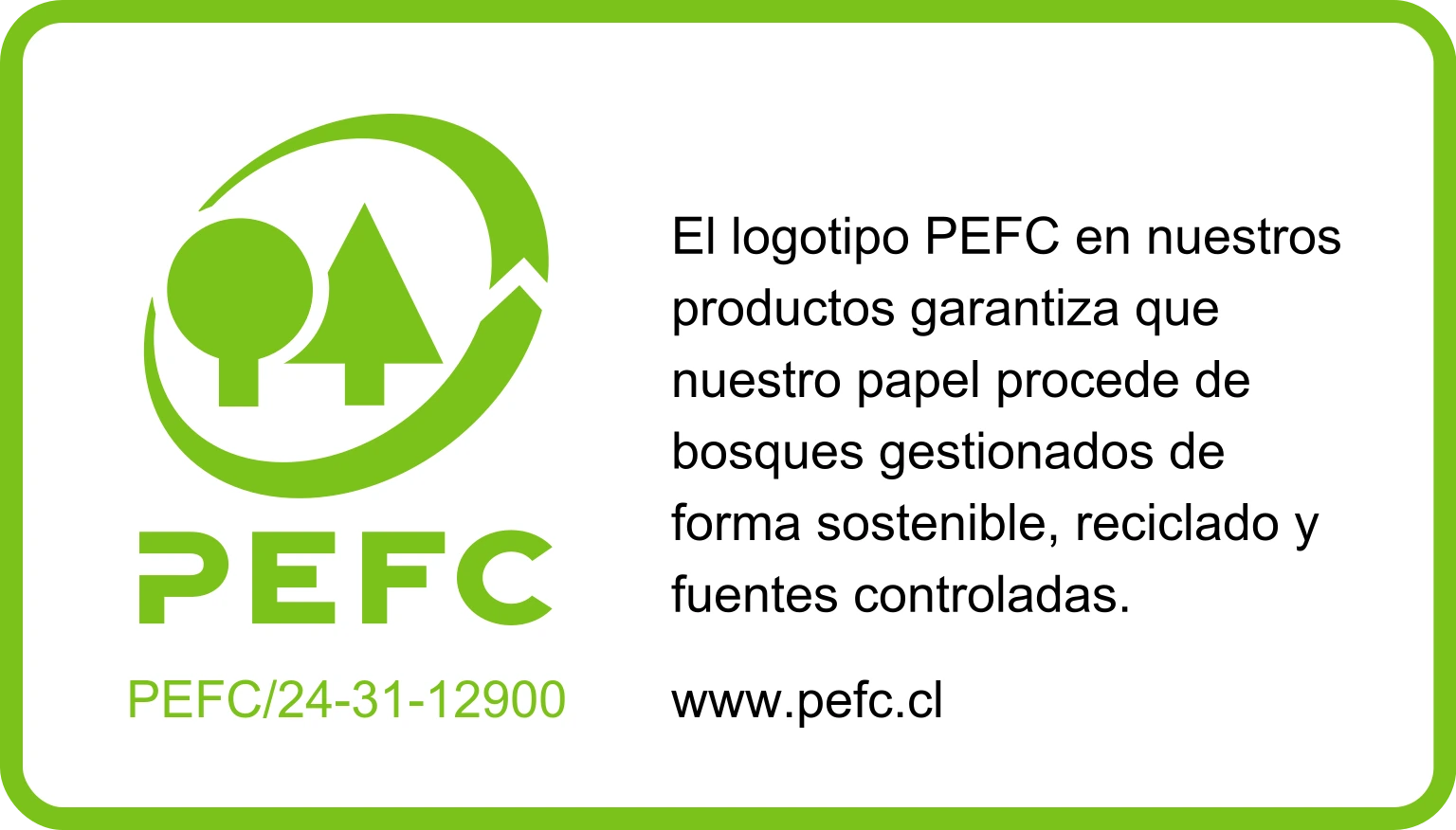 Certificación PEFC/24-31-12900 — Packaging Industrial