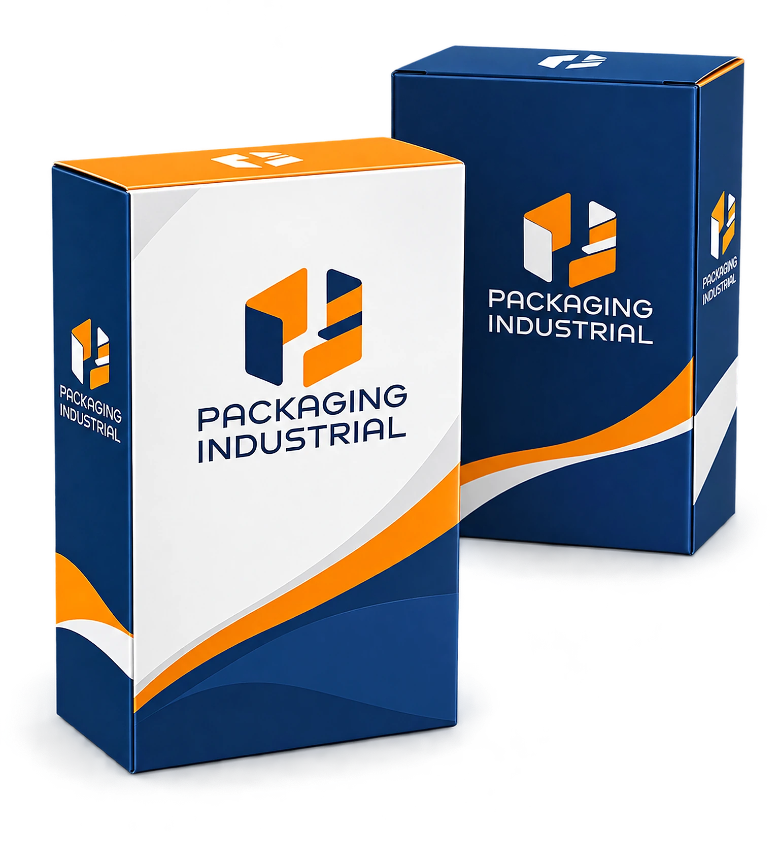 Caja de cartulina personalizada con logo de Packaging Industrial
