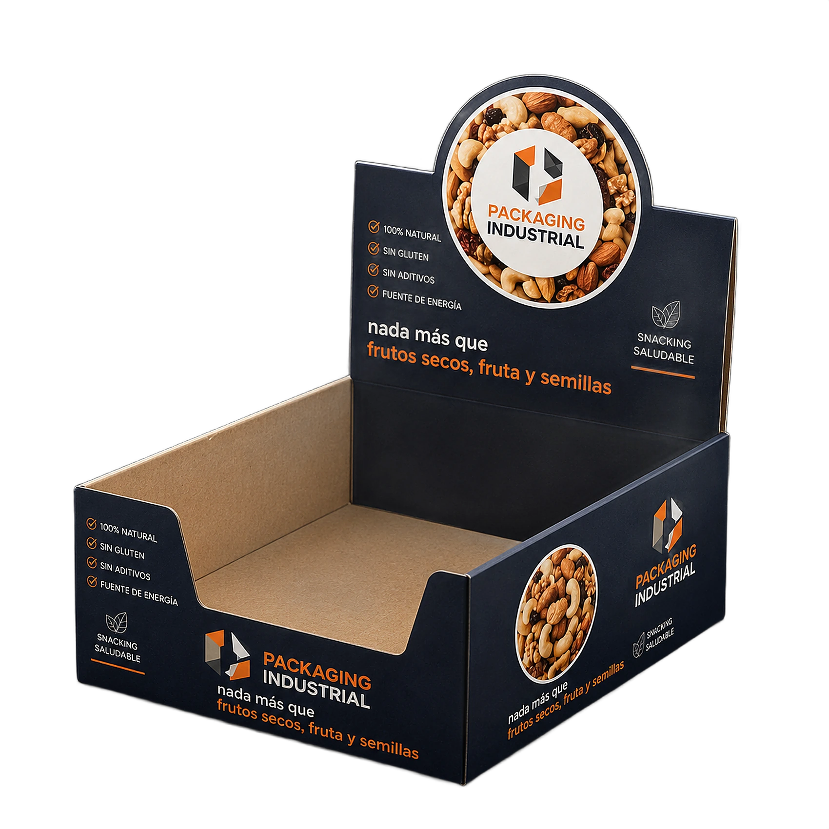 Display exhibidor de Packaging Industrial